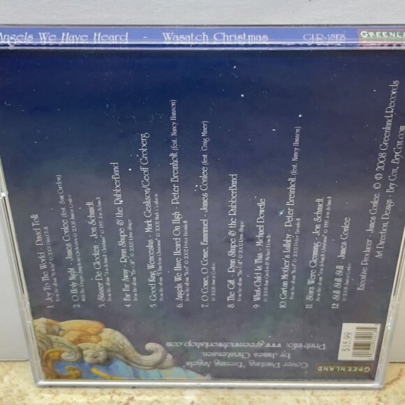 Wasatch Christmas Angels We Have Heard CD 12 Tracks 2008 Holiday Music - Picture 6 of 6
